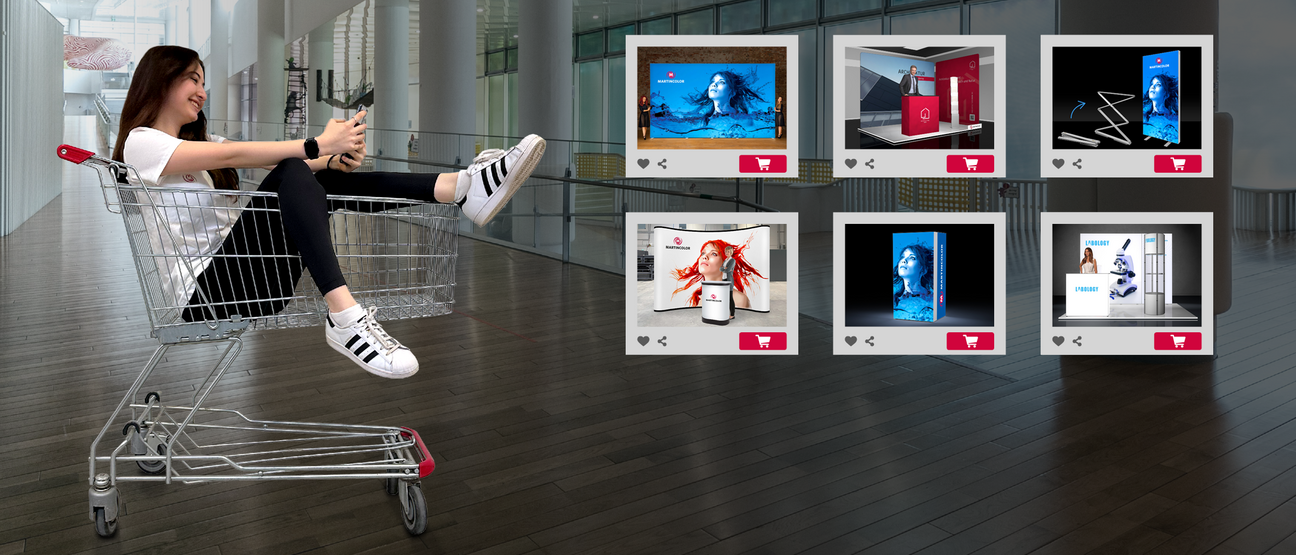 Buy exhibition walls in the online store
