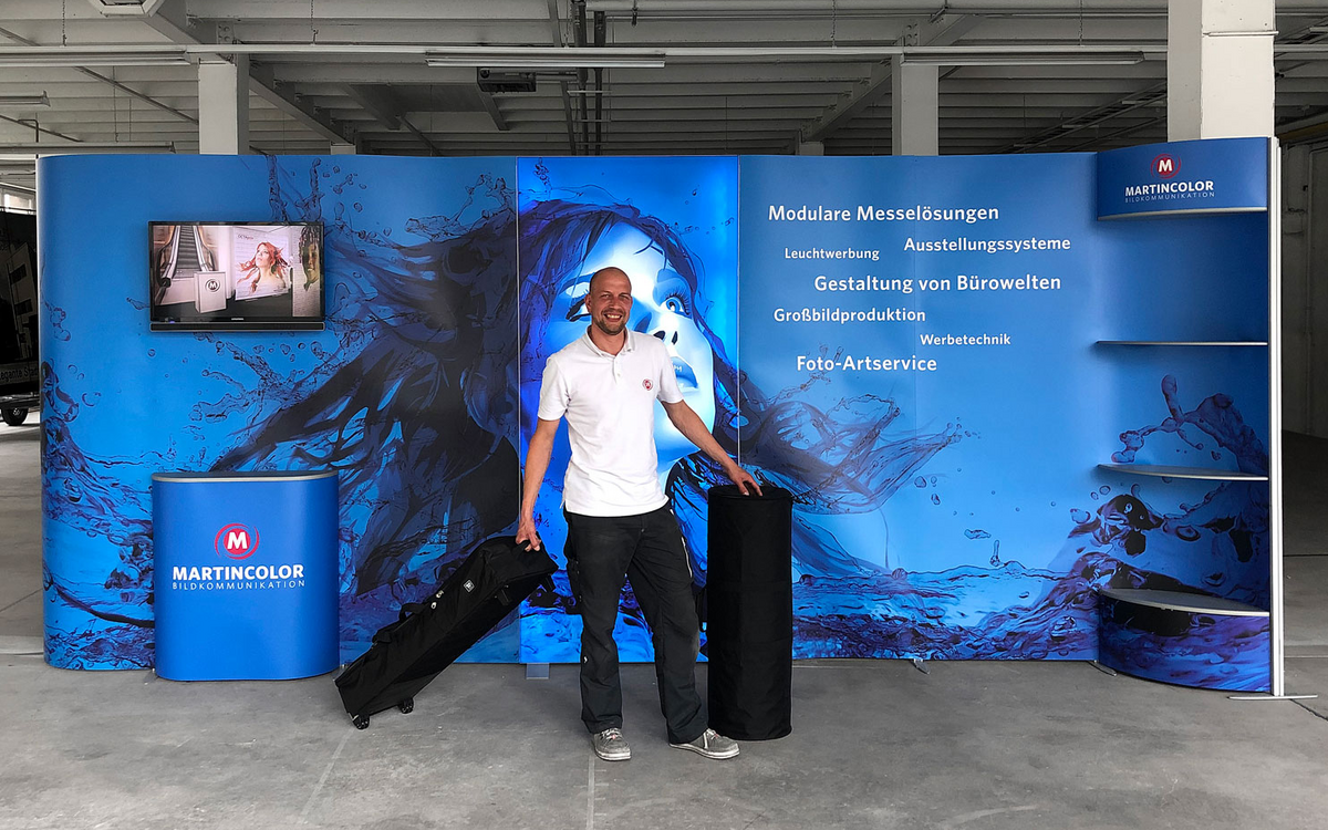 Flexible exhibition wall ISOframe Flexible exhibition wall ISOframe